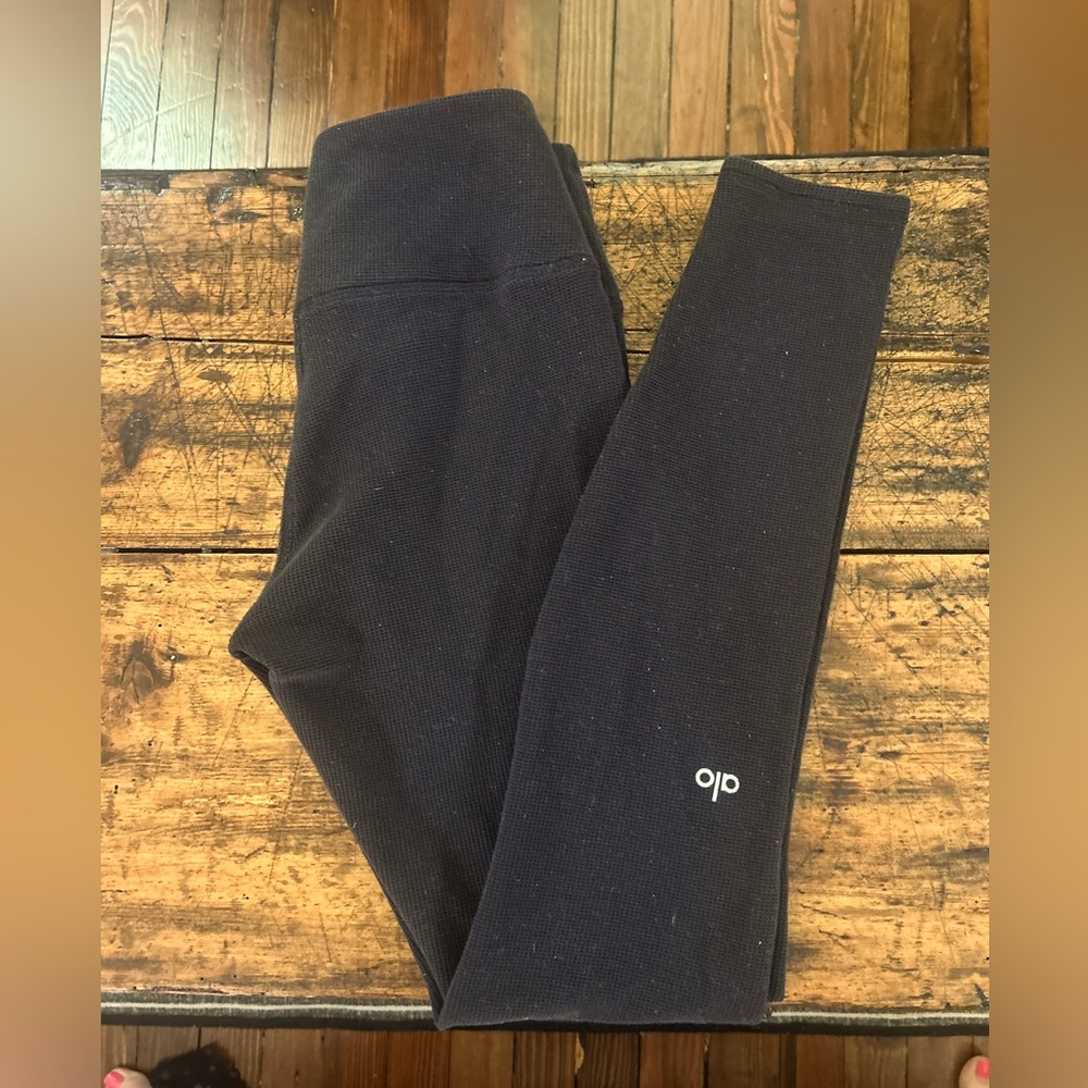 Alo Yoga knit textured leggings